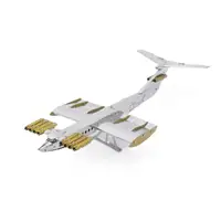 Коллекционная модель Metal Time Caspian Sea Monster Ekranoplan MT099