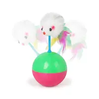 Игрушка для котов Pipitao 015506 Неваляшка с мышкой интерактивная