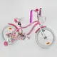 Велосипед двухколёсный 18" дюймов CORSO "Sweety" 
(SW-18412)