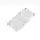 Чехол на iPhone 4/4s Pattern Curl серебро пластик 403806