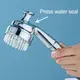 Душевая лейка-насадка со шлангом Faucet With Shower, набор с фильтром и переходником на кран