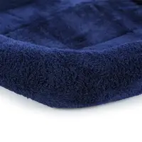 Лежак для домашніх тварин Hoopet HY-1044 Dark Blue S килимок-лежанка котів
