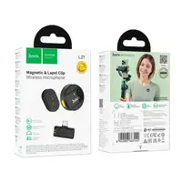 Микрофон HOCO Type-C Charm wireless microphone L21 |2.4G, 10-15m, 5-6h|