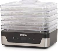 Сушарка для овочів та фруктів Gorenje FDK400DE 240 Вт чорна