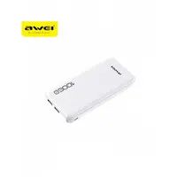 Зовнішній акумулятор Power bank AWEI P28K 10000 Mah батарея заряджання БІЛИЙ