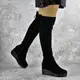 Ботфорты женские Fashion Rebel 2162 40 размер 25,5 см Черный