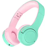 Дитячі бездротові Bluetooth-навушники з мікрофоном та обмеженням гучності Picun E3 Mint Green