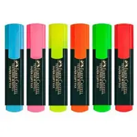 Маркер текстовый Faber Castell красный