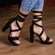 Женские босоножки Fashion Stormy 3064 40 размер 25,5 см Черный