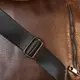 Кожаная современная мужская сумка через плечо SHVIGEL 11601 Коричневый
