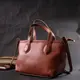 Сумка женская с двумя ручками из натуральной кожи Vintage 22285 Коричневая