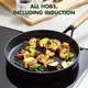 Сковорода гриль GreenPan Eco Smartshape CC006449-001 28 см бежевая