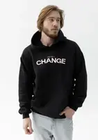 Худі чоловіче oversized GBI CHANGE Чорний розмір L/XL (13418-м)
