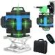 Уровень лазерный линейный нивелир аккумуляторный Laser 4D, 16 линий, рабочее расстояние 30м, в чемодане