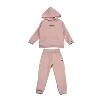 Костюм спортивный детский на флисе для девочки GABBI KS-23-4 Amore  Бежевый на рост 128 (13850)