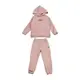 Костюм спортивный детский на флисе для девочки GABBI KS-23-4 Amore  Бежевый на рост 134 (13850)