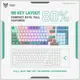 Клавиатура Onikuma Three Color Wired Mechanical Keyboard 98 Keys G38 |ENG Layouts|