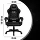 Кресло геймерское офисное Memseats Black (100019)
