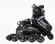 Роликовые коньки Best Roller 94-23 L колеса PU светятся (размер 39-43). Black (193051)