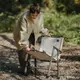Кресло складное Naturehike CNK2550JJ010, сталь, бежевый