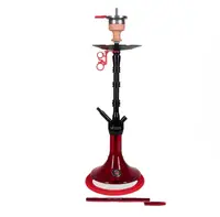 Кальян AMY Deluxe 069.01 Alu Lima Black (80 см) красный