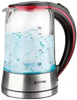 Электрочайник стеклянный Vitek VT-7009-TR