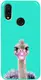 Чехол-накладка TOTO Pure TPU 2mm Print Case Xiaomi Redmi 7 #38 Ostrich Gum Mint