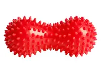 Массажный мячик EasyFit Goober с шипами красный