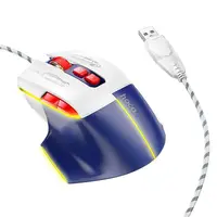 Мышь HOCO Overlord luminous gaming wired mouse GM31 |1200-1800-2400-3600dpi|
