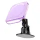 Держатель HOCO Crystal ring magnetic car holder H43 (center console)