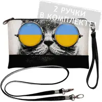 Клатч через плечо 25x15 см (KL_14S066_BL)