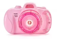 Детский фотоаппарат для мыльных пузырей BUBBLE CAMERA Pink (14758)