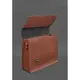 Кожаная сумка-портфель Porte светло-коричневый