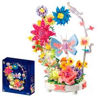Ігровий конструктор зі світлом Butterfly garden BB032 914 деталей
