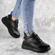 Кроссовки женские Fashion Snower 2152 40 размер 24,5 см Черный