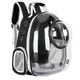 Рюкзак для переноски животных с иллюминатором CosmoPet для кошек и собак Clear Black