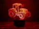 Сменная пластина для 3D светильников "Трактор" 3DTOYSLAMP