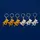 Брелок Тигр MA-21-794 (уп. 6 шт)