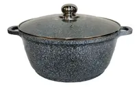 Кастрюля с крышкой Benson BN-316 22 см 3.2 л серая