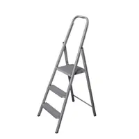 Драбина складна Eurogold STEEL HOME 213 124 см срібляста