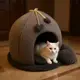 Юрта для котов и собак Герос №2/41х41х37 коричнева