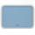 Доска кухонная Lessner Sky Blue 10314 38,3х33х1,2 см синяя