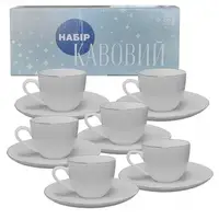 Сервиз кофейный SNT Серебро 1453-4 12 предметов