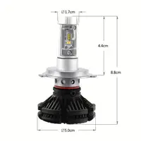 X3-H4 Светодиодные автолампы Led головного света (ближний-дальний)