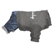 Костюм для собак Pipitao Dogbaby Dark Grey розмір S