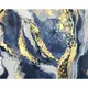 Картина по номерам Strateg ПРЕМИУМ Gray gold and white с лаком и с уровнем размером 40х50 см (GS1448)
