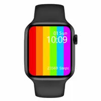 Розумні годинник IWO 10 Lite Plus з вимірником тиску і пульсу (Чорний)