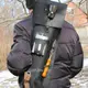 Набор шампуров для гриля в эксклюзивном кожаном черном чехле