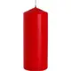 Свічка столова циліндр Bispol AURA Candles sw60/150-030 Червонй