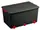 Контейнер для игрушек Tega Baby graphite red
